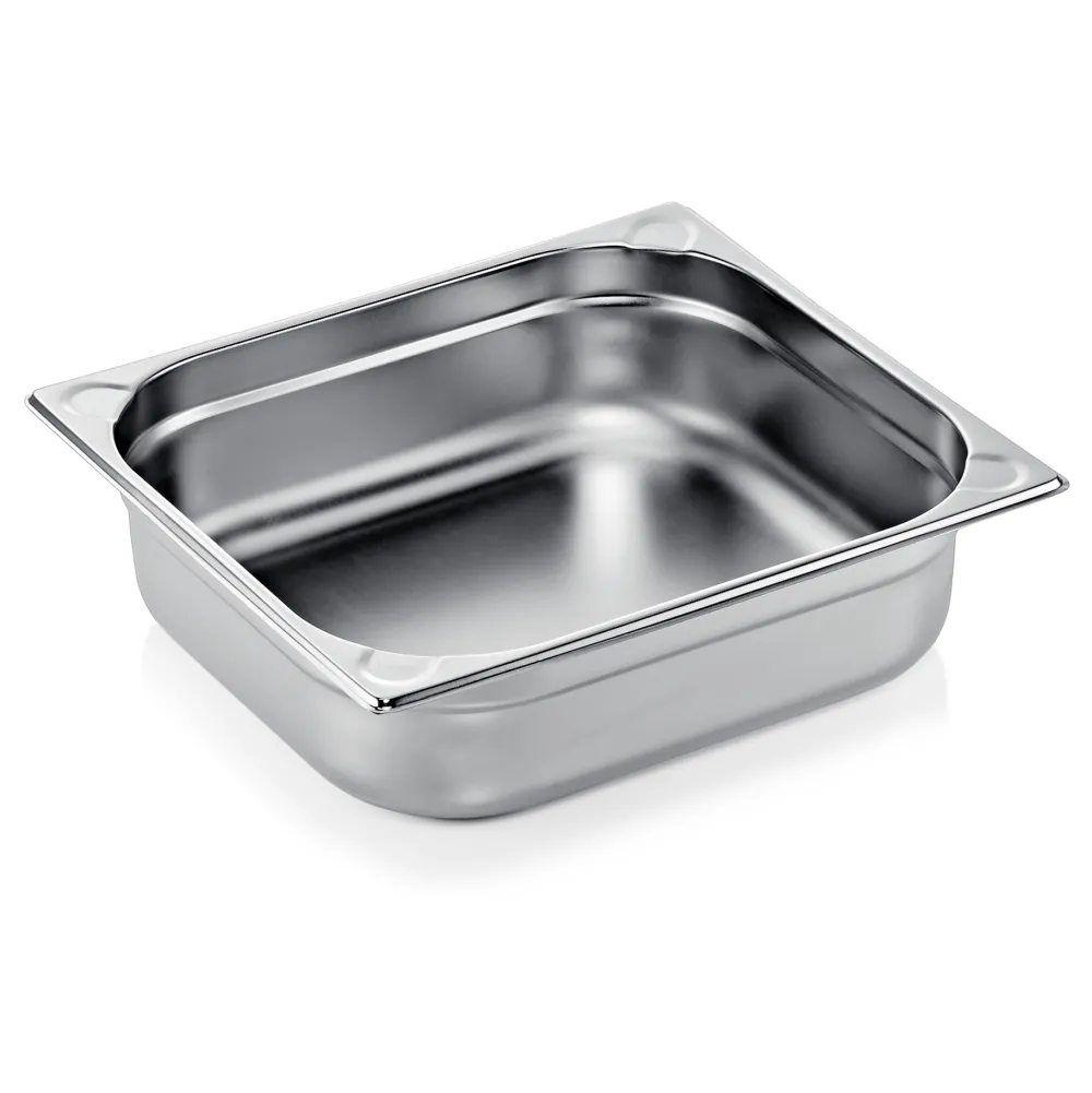 Barstuff GN 2/3 Behälter, U-Ecken, CNS - H 10cm (Serie GN CORE)