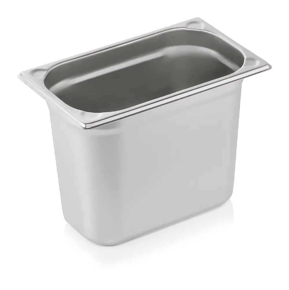Barstuff GN 1/4 Behälter, U-Ecken, CNS - H 20cm (Serie GN CORE)