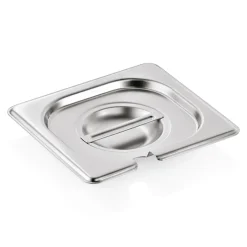 Barstuff GN 1/6 Deckel, mit Löffelaussparung, CNS 18/8 (Serie GN SELECT)