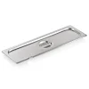 Barstuff GN 2/4 Deckel, mit Löffelaussparung, CNS 18/8 (Serie GN SELECT)