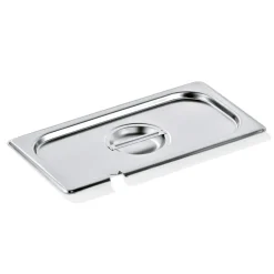 Barstuff GN 1/3 Deckel, mit Löffelaussparung, CNS 18/8 (Serie GN SELECT)