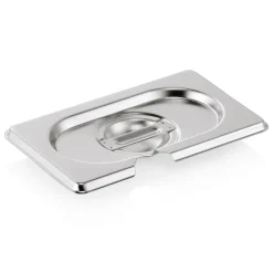 Barstuff GN 1/9 Deckel, mit Löffelaussparung, CNS (Serie GN CORE)
