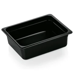 Barstuff GN 1/2 Gastronormbehälter 100mm Tiefe - PC schwarz (Serie GN 96)