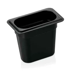 Barstuff GN 1/9 Gastronormbehälter 150mm Tiefe - PC schwarz (Serie GN 96)