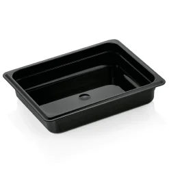 Barstuff GN 1/2 Gastronormbehälter 65mm Tiefe - PC schwarz (Serie GN 96)