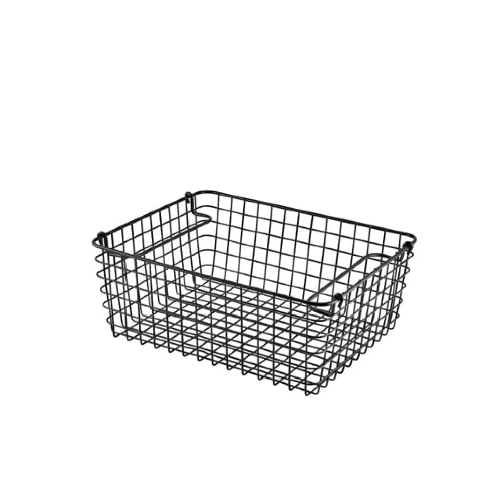 Barstuff GN 1/2 Präsentationskorb, Draht - schwarz