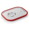 Barstuff GN 1/2 Transportdeckel, mit Silikondichtung, CNS 18/8 (Serie GN SELECT)
