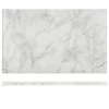 Barstuff GN1/1 Platte, Melamin, Marmoroptik weiß - 53x32,5cm