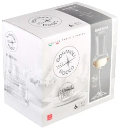 Barstuff Grappaglas Riserva, Bormioli Rocco - 80ml, 2+4cl Eiche (6 Stk.)