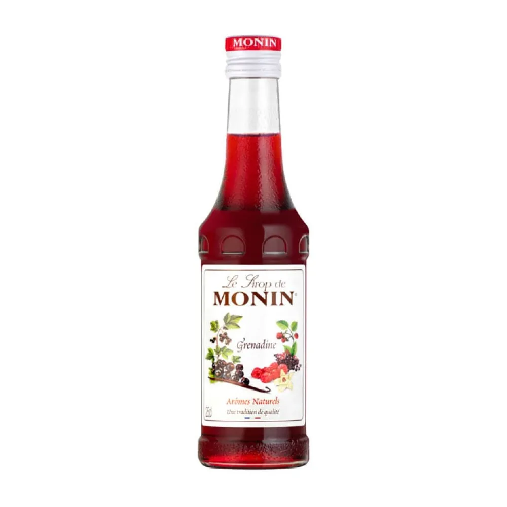 Barstuff Grenadine - Monin Sirup Kleinflasche (0,25l)