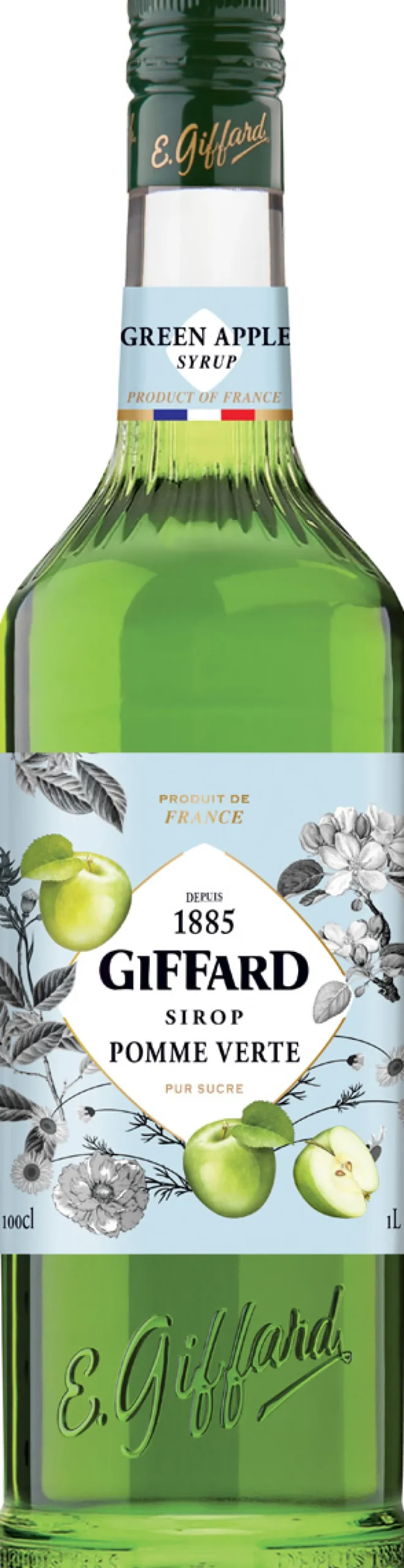 Barstuff Grüner Apfel - Giffard Sirup (1,0l)