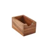 Barstuff Halter für Portionspäckchen, Akazienholz - 11x7x5,5cm