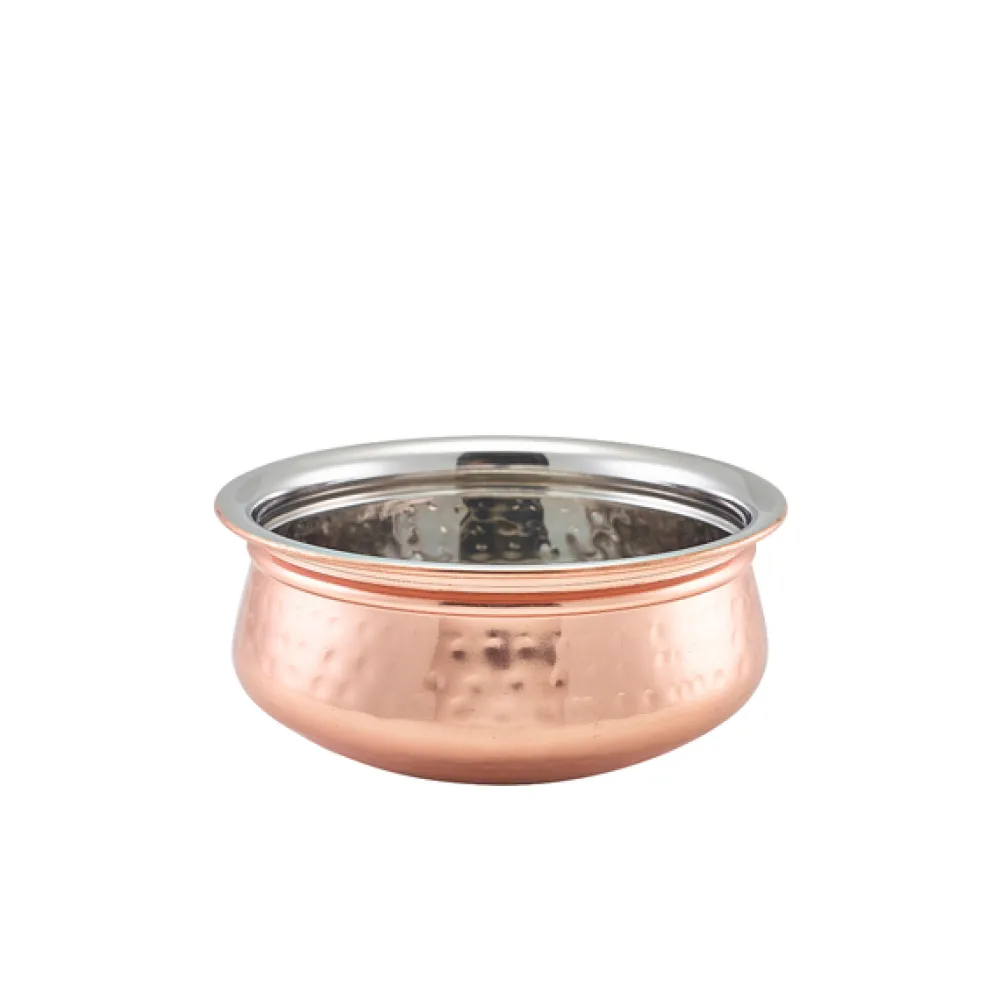 Barstuff Handi-Schüssel, Edelstahl gehämmert, kupferfarben - 14,5 cm (12 Stk.)