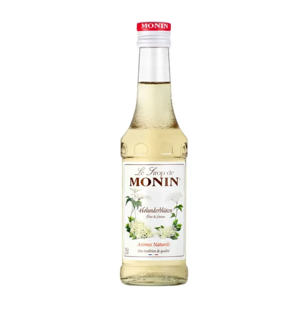 Barstuff Holunderblüte - Monin Sirup Kleinflasche (0,25l)