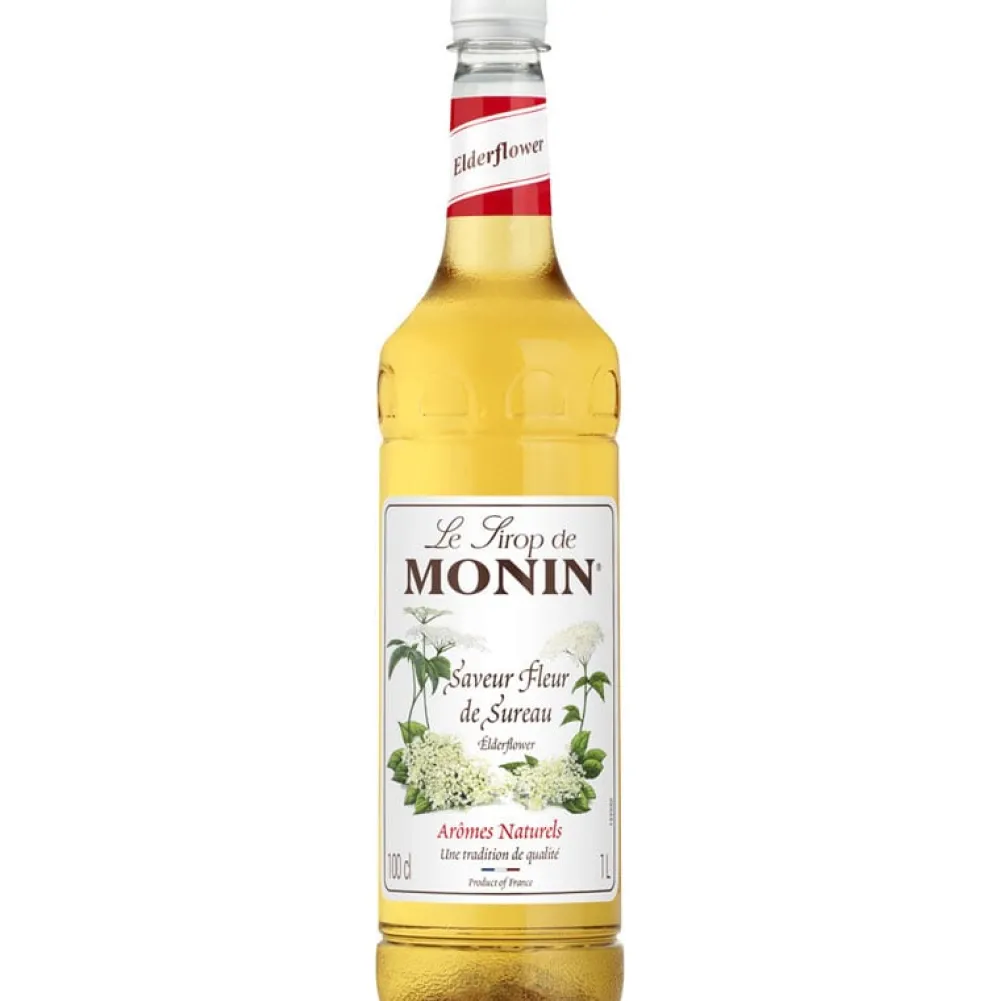 Barstuff Holunderblüte - Monin Sirup, PET-Flasche (1,0l)