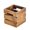 Barstuff Holzkiste / Buffet-Erhöhung, Akazienholz - 12x12x12cm