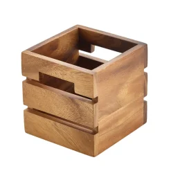 Barstuff Holzkiste / Buffet-Erhöhung, Akazienholz - 12x12x12cm