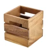 Barstuff Holzkiste / Buffet-Erhöhung, Akazienholz - 15x15x15cm