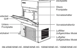 Barstuff Hoshizaki IM-100NE-HC-32 (XL-Würfel)