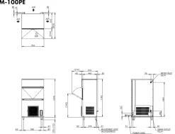 Barstuff Hoshizaki IM-100PE - Standard Würfel (28 x 28 x 32mm) 105kg