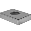 Barstuff Hygienebeutelspender für PE-Beutel, 95x135x28mm - chromfarben