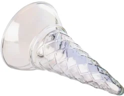 Barstuff Ice Cream Glas mit Ständer, Flavour Blaster - 150ml (6 Stk.)