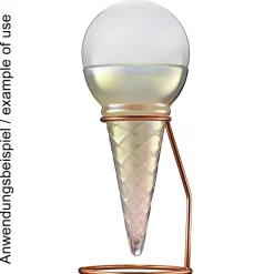 Barstuff Ice Cream Glas mit Ständer, Flavour Blaster - 150ml (6 Stk.)