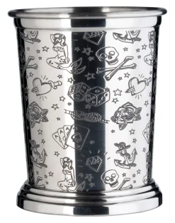 Barstuff Julep Becher Tattoo, Urban Bar - Edelstahl (400ml)