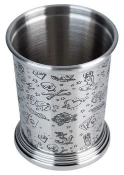 Barstuff Julep Becher Tattoo, Urban Bar - Edelstahl (400ml)