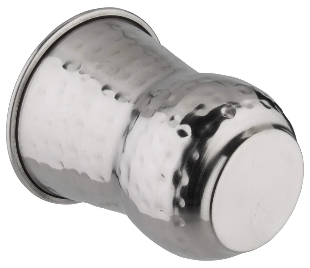 Barstuff Julepbecher Marokko, gehämmert, Edelstahl - 400ml