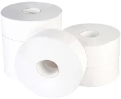 Barstuff Jumbo Toilettenpapier 2lg. - weiß (6Stk.)