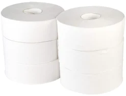 Barstuff Jumbo Toilettenpapier 2lg. - weiß (6Stk.)