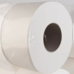 Barstuff Jumbo Toilettenpapier, Zellstoff, 2-lagig - weiß (12 Rollen)