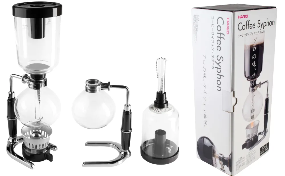 Barstuff Kaffee Siphon Technica TCA-5, Hario - 5 Tassen, 600ml