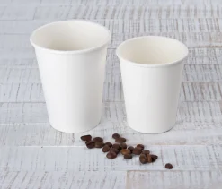 Barstuff Kaffeedeckel, Huhtamaki, Plastik, weiß - 0,2l (100 Stk.)