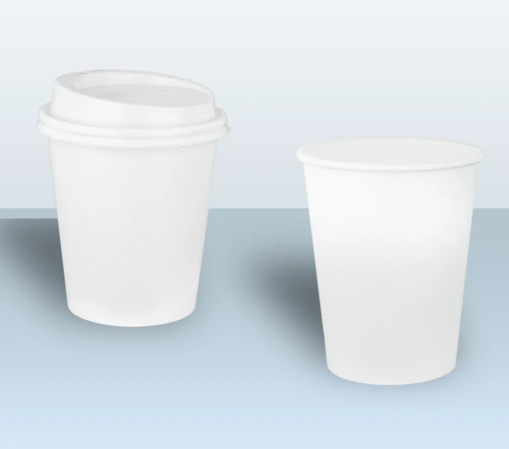Barstuff Kaffeedeckel, Huhtamaki, Plastik, weiß - 0,2l (100 Stk.)