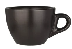 Barstuff Kaffeetasse Barista, Porzellan schwarz - 160ml (6 Stk.)