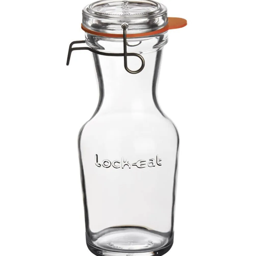 Barstuff Karaffe Lock-Eat, Luigi Bormioli, mit Deckel - 500ml