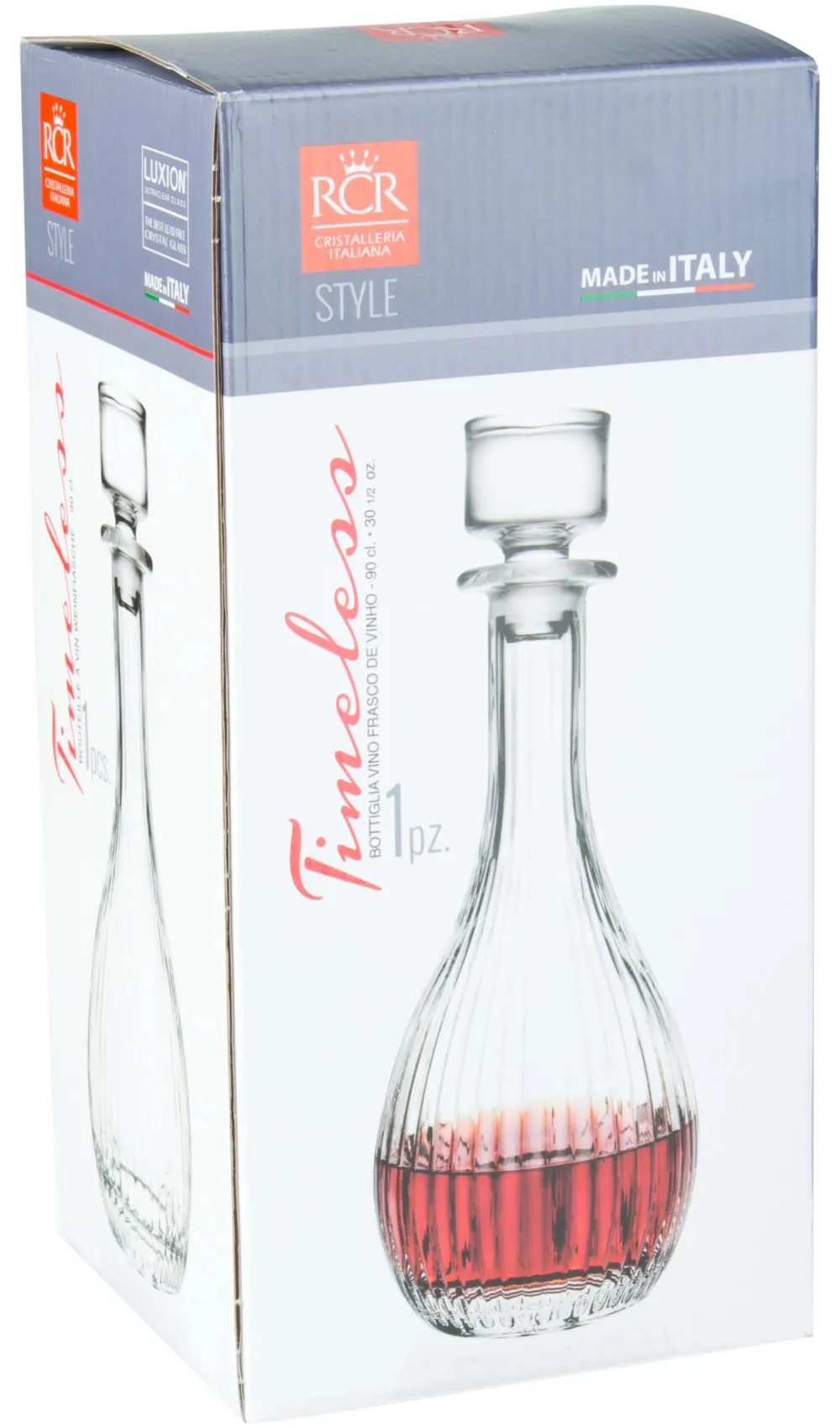 Barstuff Karaffe rund, Timeless RCR - 900ml