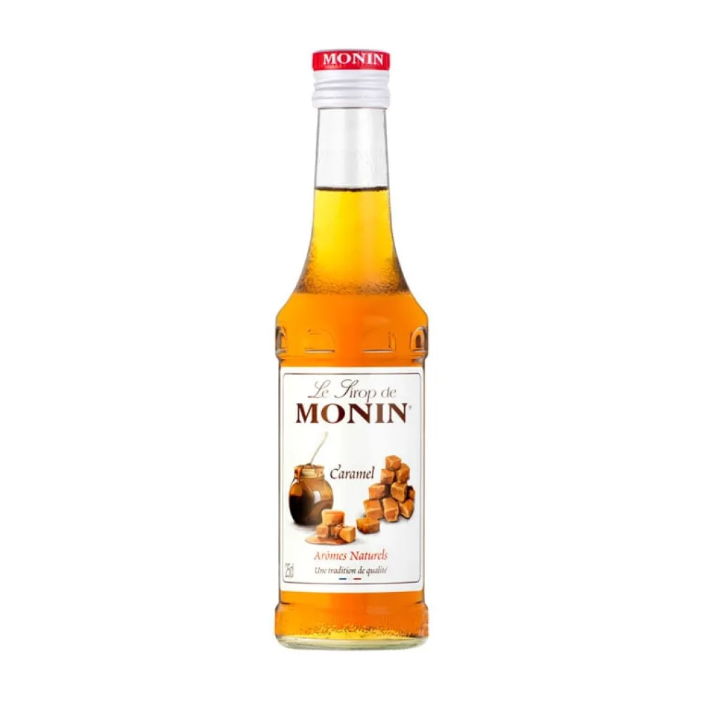 Barstuff Karamell - Monin Sirup Kleinflasche (0,25l)
