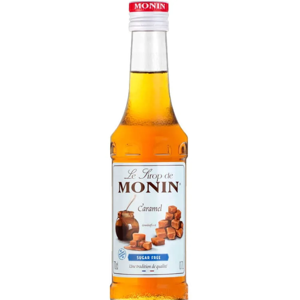 Barstuff Karamell zuckerreduziert (light) - Monin Sirup Kleinflasche (0,25l)