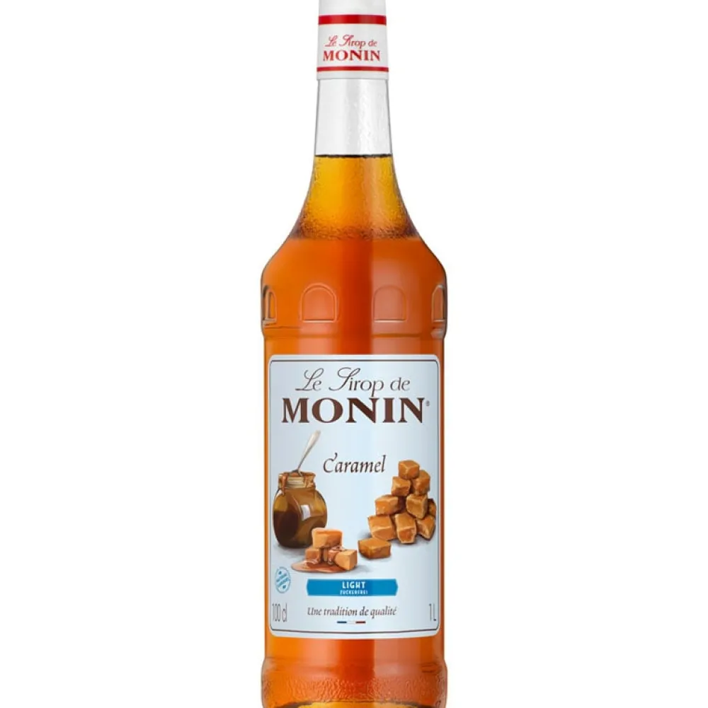 Barstuff Karamell zuckerreduziert (light) - Monin Sirup (1,0l)
