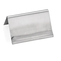 Barstuff Kartenhalter Edelstahl - 6x4,5x3,5cm