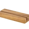 Barstuff Kartenhalter Holz groß - 20x7,5x3,2cm