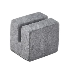 Barstuff Kartenhalter Marmor mini, grau - 3x2,5x2,5cm