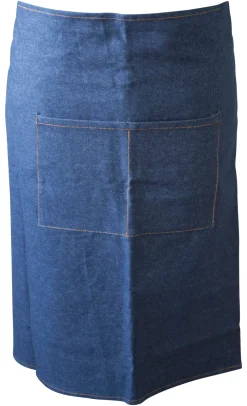 Barstuff Kellnerschürze, Jeans, 70x90cm - dunkelblau