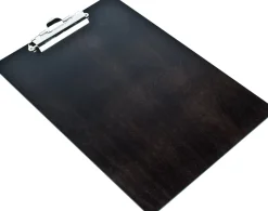 Barstuff Klemmbrett DIN A4, Holz - schwarz