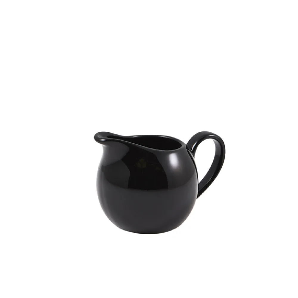 Barstuff Kännchen Porzellan schwarz – 140 ml (6 Stk.)