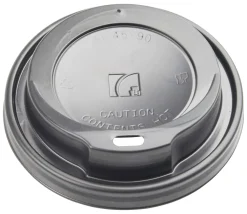 Barstuff 0,3l + 0,4l Kaffeebecherdeckel schwarz, Eco - 100 Stk.