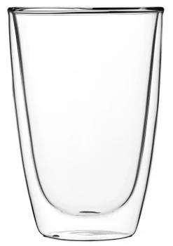 Barstuff Latte Macchiato Glas ohne Henkel, doppelwandig, Lounge - 0,31l